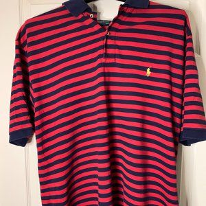 Ralph Lauren Striped Collared Button Up Shirt
